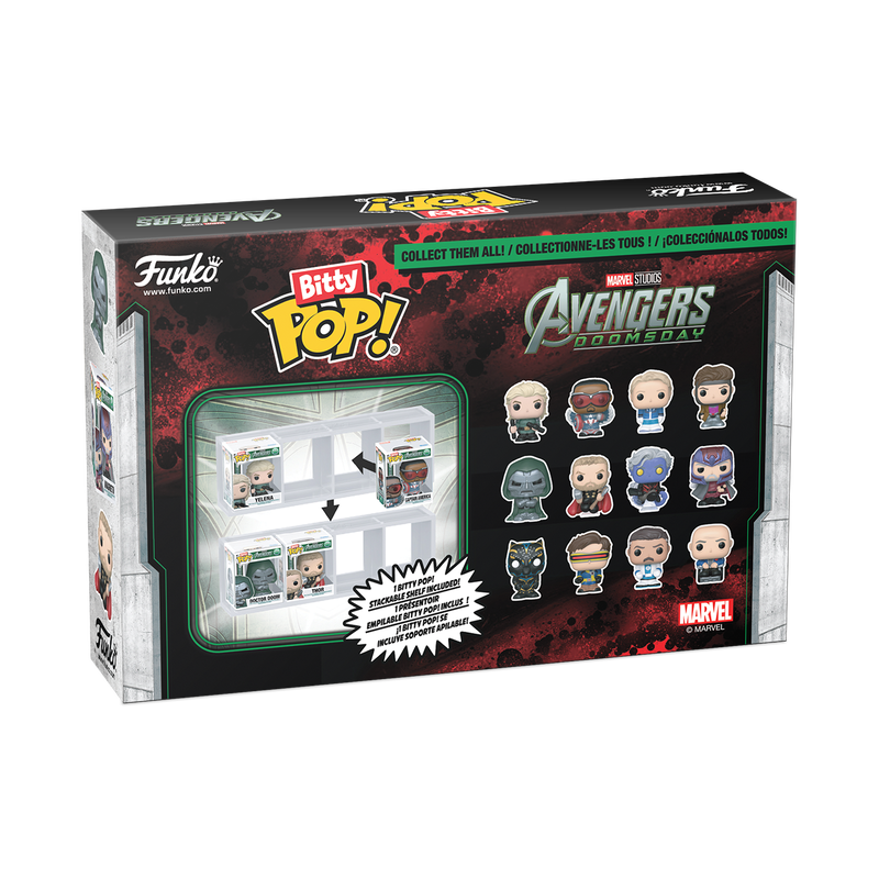 Funko Marvel Studios Avengers Doomsday 4-Pack Series 2 Bitty Pop! Vinyl Figure