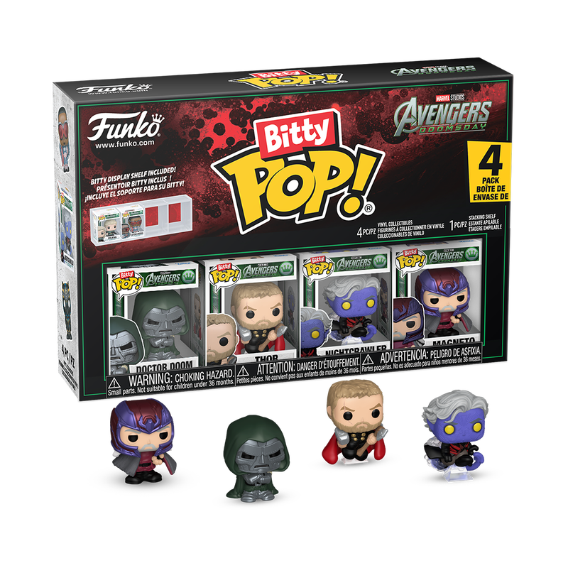 Funko Marvel Studios Avengers Doomsday 4-Pack Series 2 Bitty Pop! Vinyl Figure
