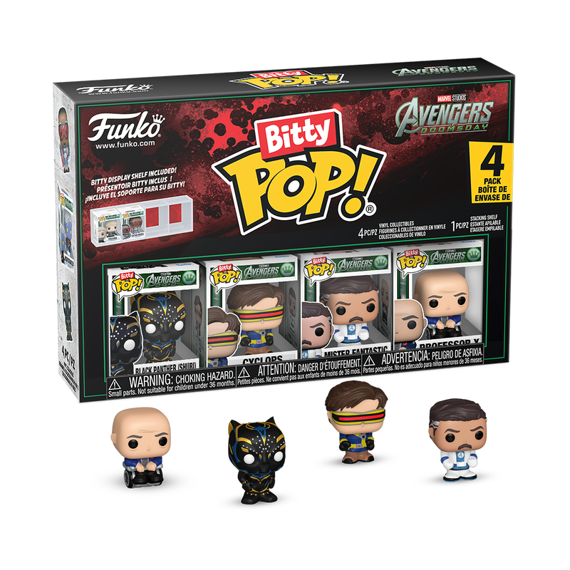 Funko Marvel Studios Avengers Doomsday 4-Pack Series 3 Bitty Pop! Vinyl Figure