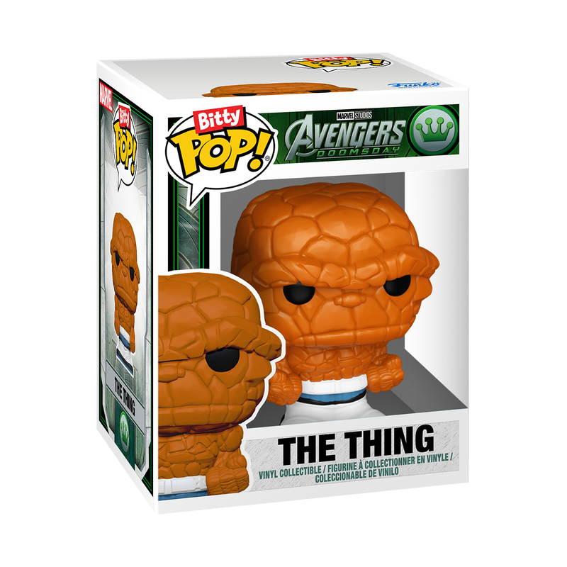 Funko Marvel Studios Avengers Doomsday The Thing & Fantastic Four Jumpjet Bitty Pop! Ride Vinyl Figure