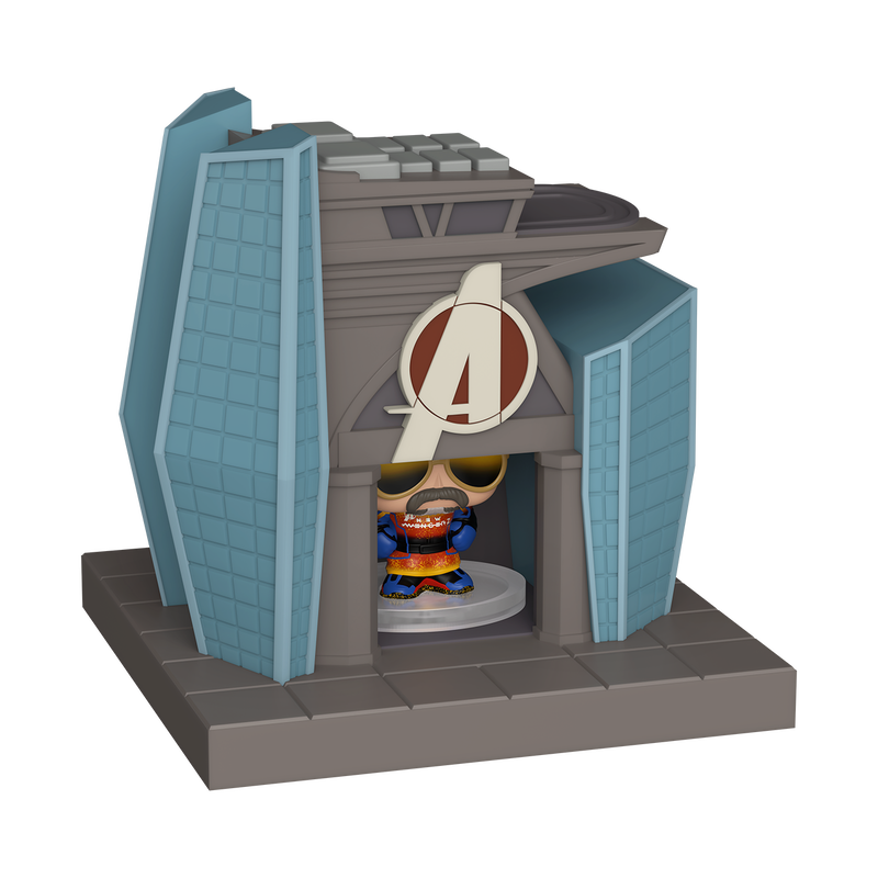 Funko Marvel Studios Avengers Doomsday Red Guardian & Avengers Tower Bitty Pop! Towns Vinyl Figure