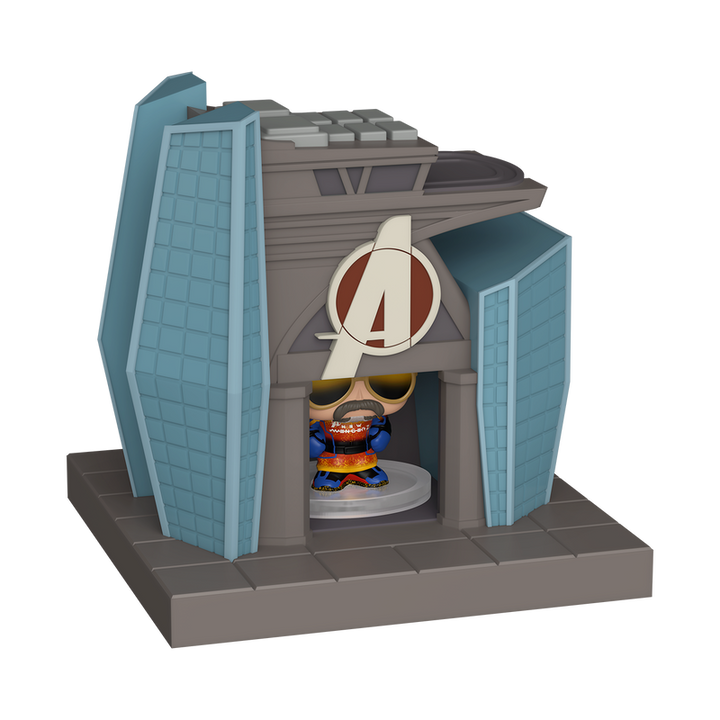 Funko Marvel Studios Avengers Doomsday Red Guardian & Avengers Tower Bitty Pop! Towns Vinyl Figure