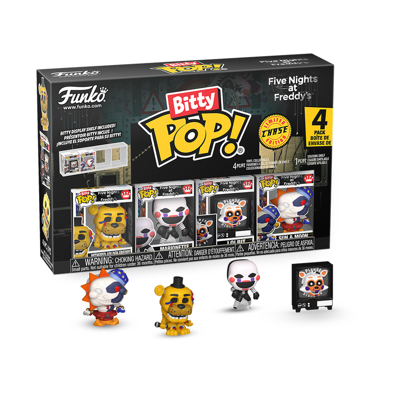 Funko Five Nights at Freddy's 4-Pack Bitty Series 5 Pop! Vinyl Figures
