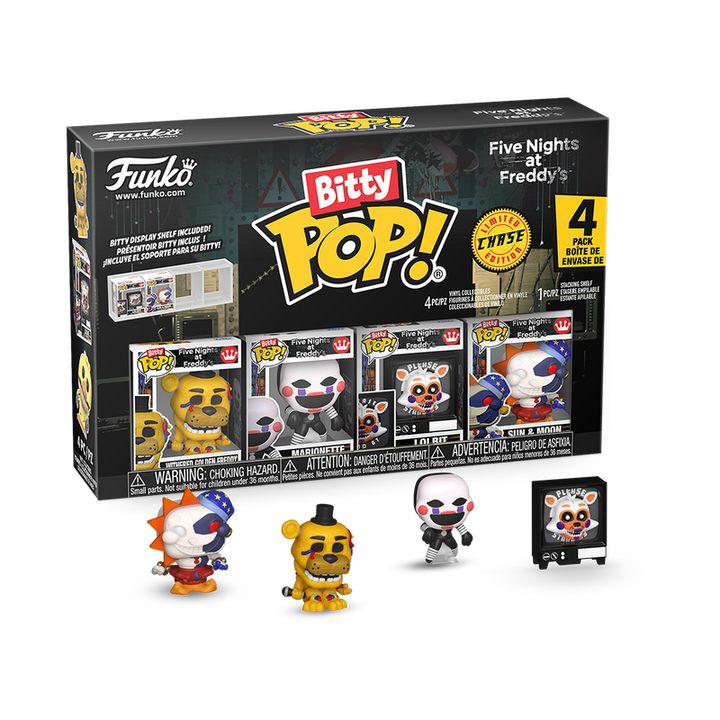 Funko Five Nights at Freddy's 4-Pack Bitty Series 5 Pop! Vinyl Figures