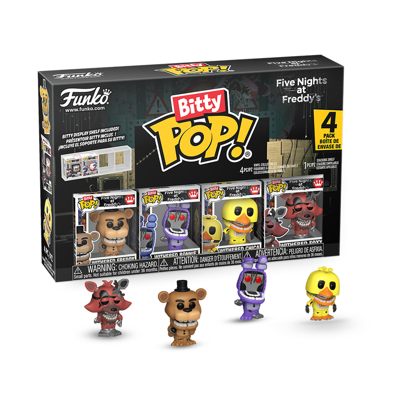 Funko Five Nights at Freddy's 4-Pack Bitty Series 6 Pop! Vinyl Figures