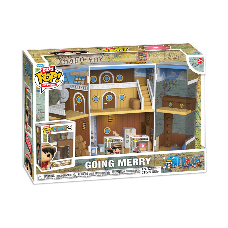 Funko One Piece Going Merry Diorama Set Bitty Box Bitty Pop! Vinyl Figure
