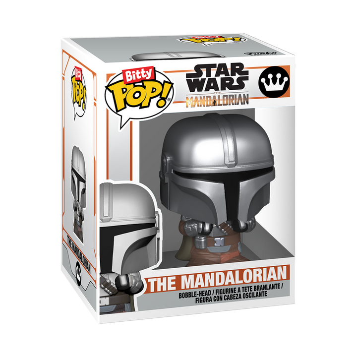 Funko Star Wars The Mandalorian in N1 Starfighter Bitty Pop! Rides Vinyl Figure