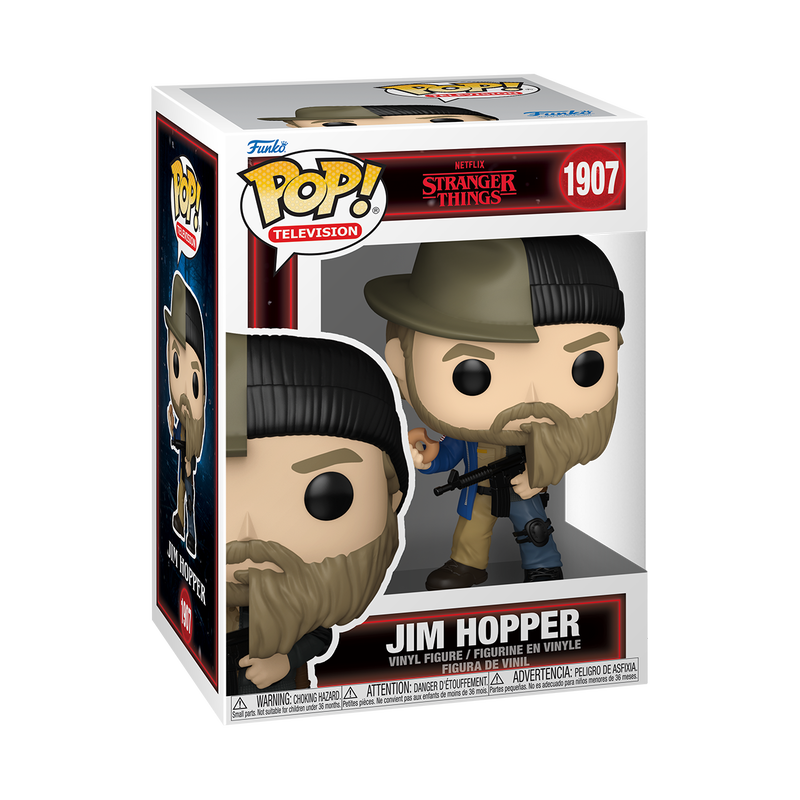 Funko Netflix Stranger Things Jim Hopper (Split) Pop! Vinyl Figure