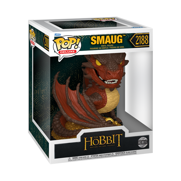 Funko The Hobbit Smaug (Metallic) Deluxe Pop! Vinyl Figure