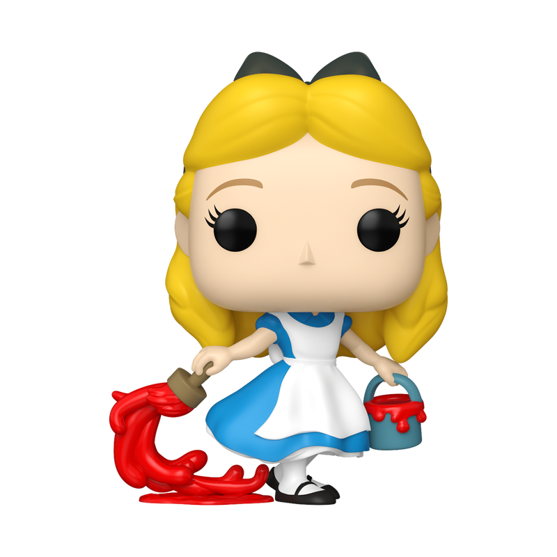 Funko Disney Alice in Wonderland Alice w/Paint Pop! Vinyl Figure