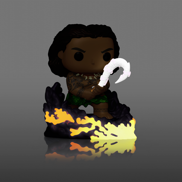 Funko Disney Moana Maui Glow in the Dark Premium Pop! Vinyl Figure