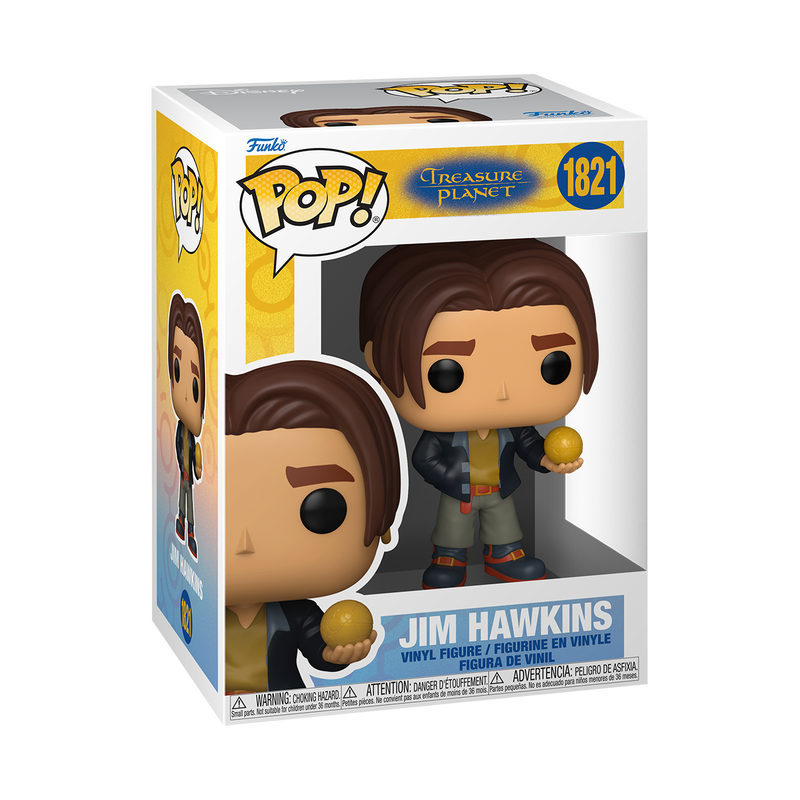 Funko Disney Treasure Planet Jim Hawkins w/Map Pop! Vinyl Figure