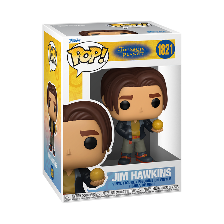 Funko Disney Treasure Planet Jim Hawkins w/Map Pop! Vinyl Figure
