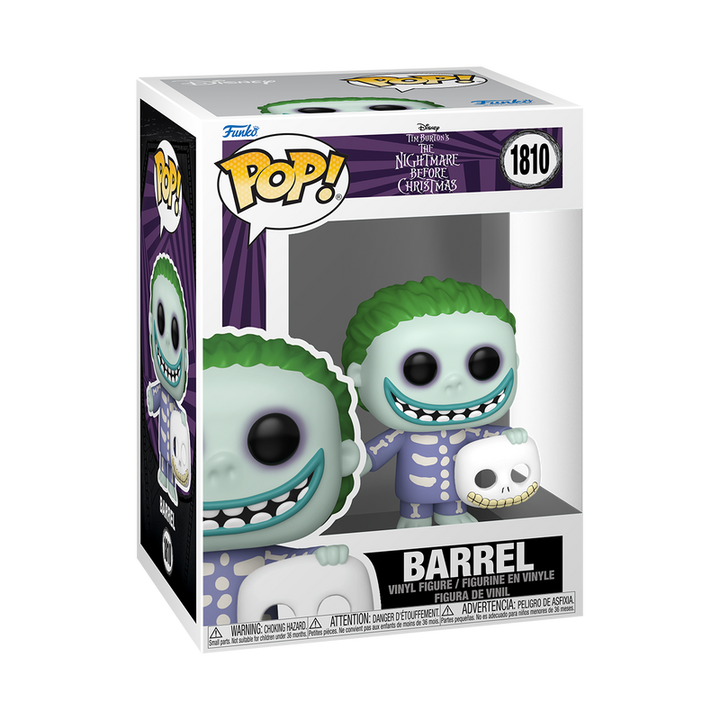 Funko Disney The Nightmare Before Christmas Barrel Pop! Vinyl Figure