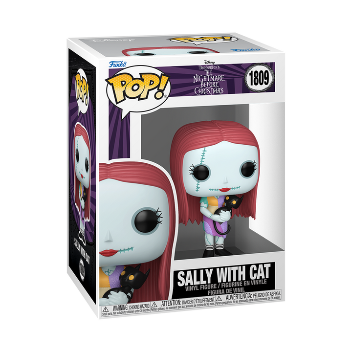 Funko Disney The Nightmare Before Christmas Sally w/Cat Pop! Vinyl Figure