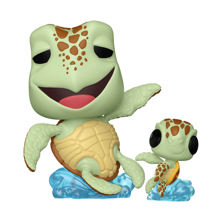 Funko Disney Pixar Finding Nemo Crush w/Squirt Pop! Vinyl Figure