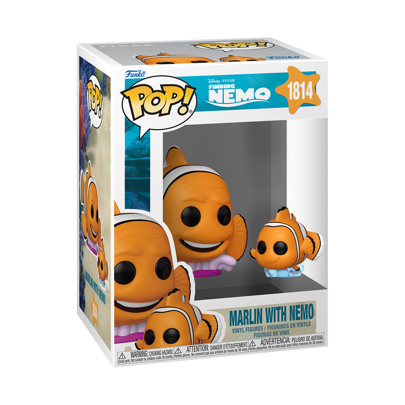 Funko Disney Pixar Finding Nemo Marlon w/Nemo Pop! Vinyl Figure