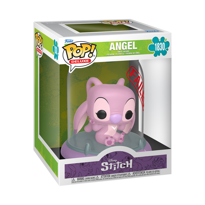 Funko Disney Lilo & Stitch Angel (Containment Capsule) Deluxe Pop! Vinyl Figure
