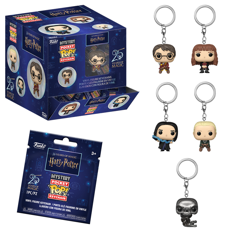Funko Pocket Pop! Keychain Mystery Blind Bag Harry Potter (25th Anniversary)