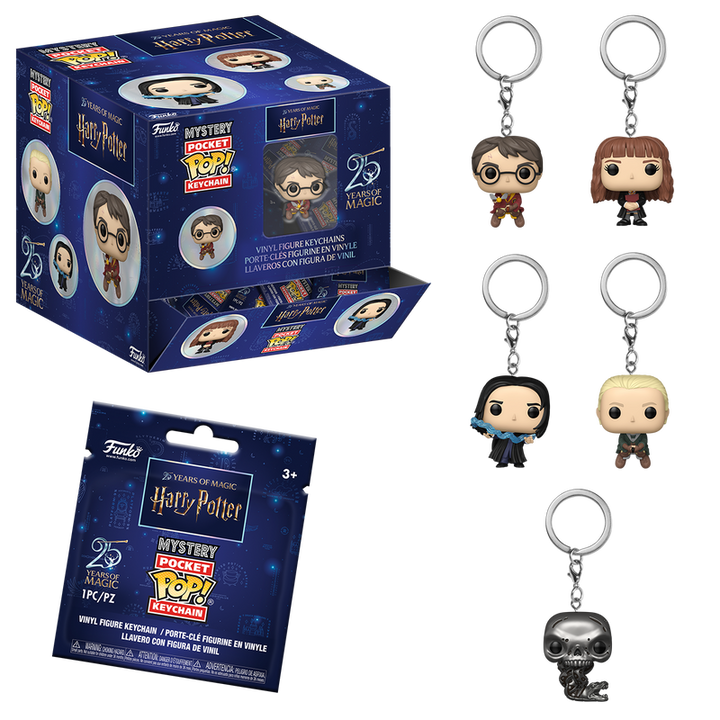 Funko Pocket Pop! Keychain Mystery Blind Bag Harry Potter (25th Anniversary)