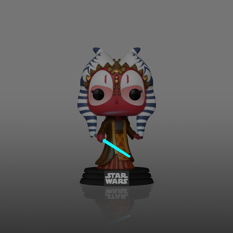 Funko Pop! vinyl figure of a character from Star Wars on a gray background
