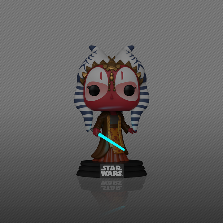 Funko Pop! vinyl figure of a character from Star Wars on a gray background
