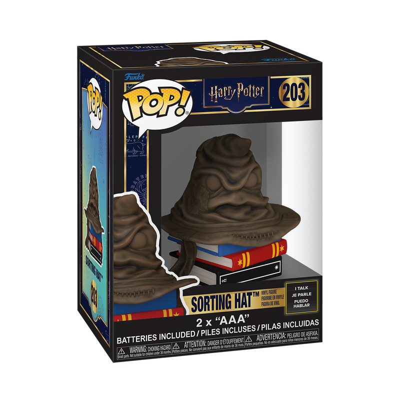 Funko Harry Potter Sorting Hat Sounds Pop! Vinyl Figure