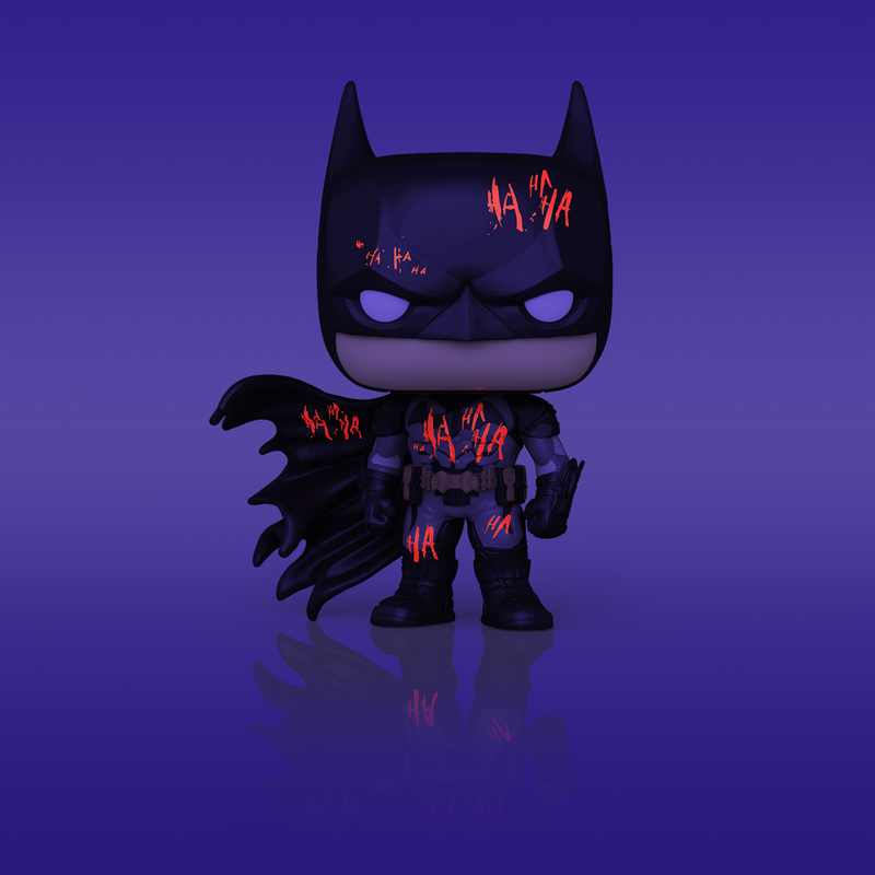 Funko DC Comics Batman Arkham Knight (Blacklight) Comic Cover Pop! Vinyl Figure Limited Edition of 9500