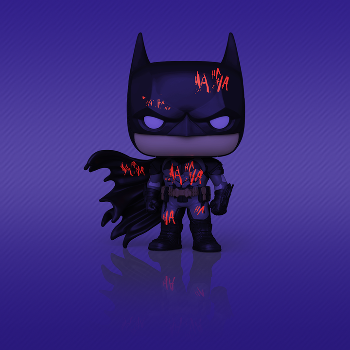 Funko DC Comics Batman Arkham Knight (Blacklight) Comic Cover Pop! Vinyl Figure Limited Edition of 9500