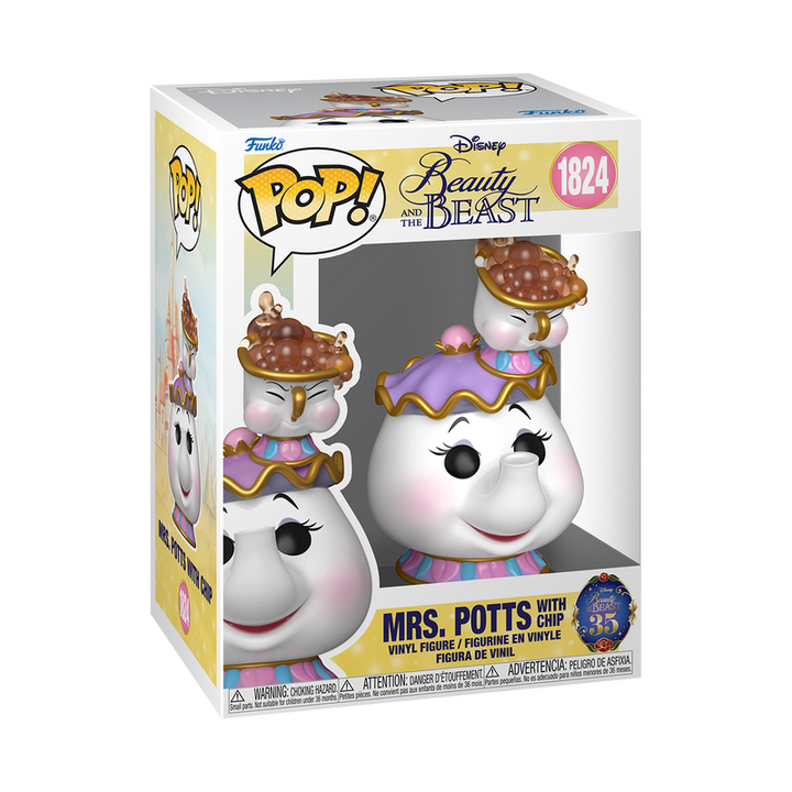 Funko Disney Beauty & The Beast Mrs. Potts w/Chip Pop! Vinyl Figure