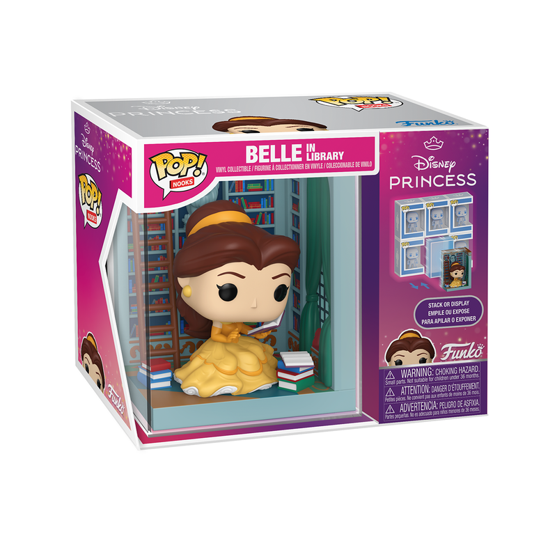 Funko Disney Beauty & The Beast Belle in Library Pop! Nooks Vinyl Figure