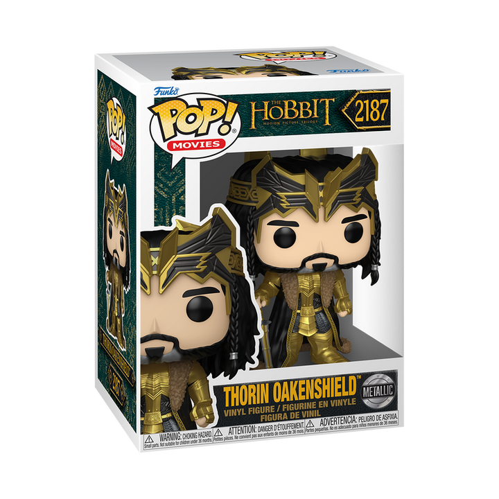 Funko The Hobbit Thorin Oakenshield (Metallic) Pop! Vinyl Figure