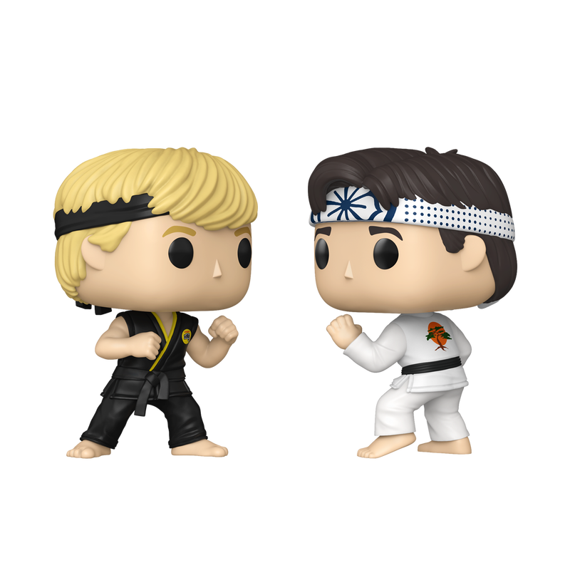 Funko The Karate Kid Johnny & Daniel Pop! Vinyl Figure 2-Pack