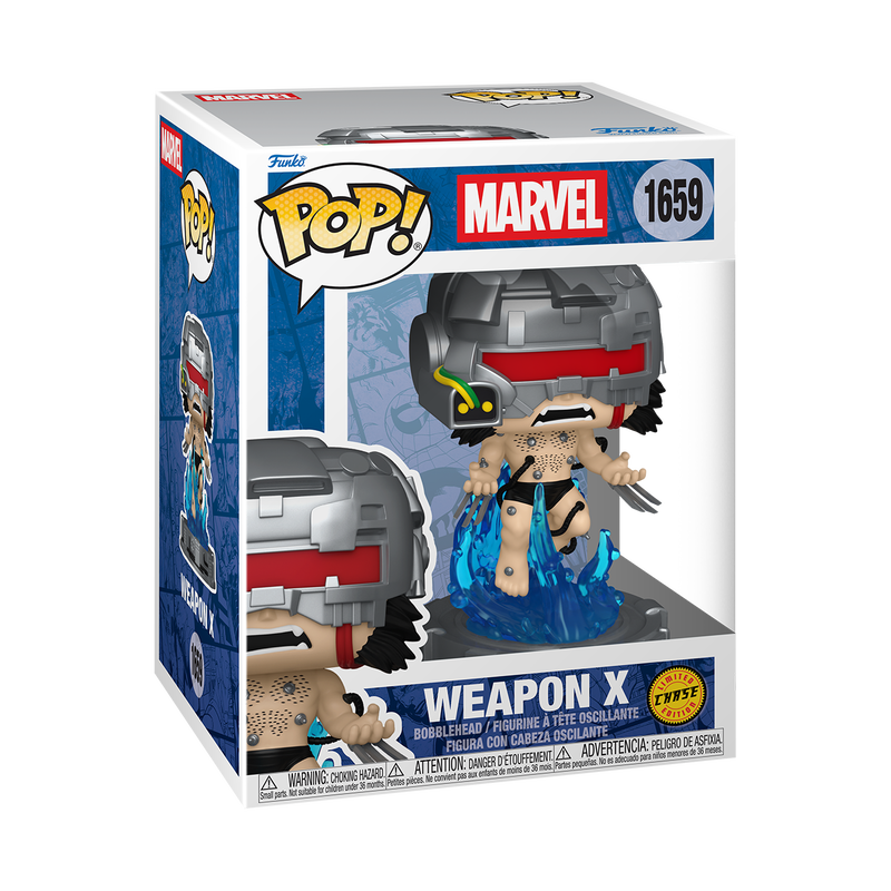 Funko Marvel Weapon X w/Helmet (Weapon X Program) Premium Chase Pop! Vinyl Figure