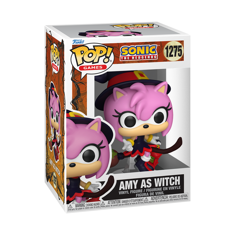Funko Sonic the Hedgehog Amy as Witch Pop! Vinyl Figure