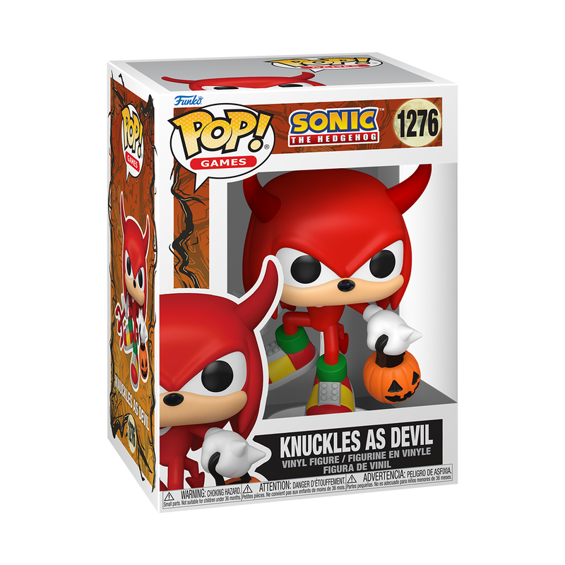 Funko Sonic the Hedgehog Knuckles as Devil Pop! Vinyl Figure
