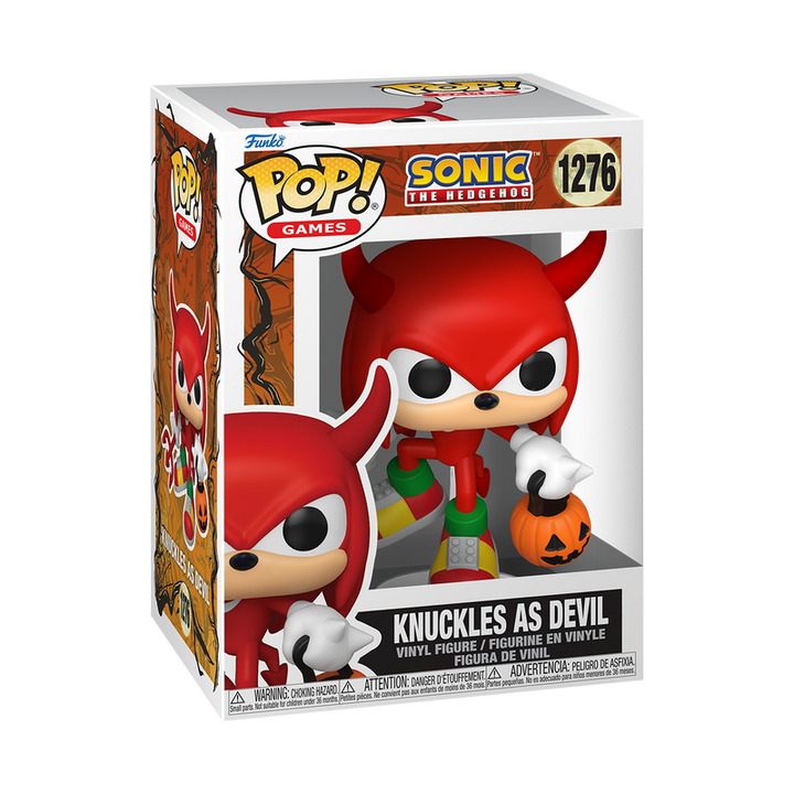 Funko Sonic the Hedgehog Knuckles as Devil Pop! Vinyl Figure