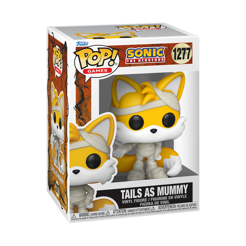 Funko Sonic the Hedgehog Tails as Mummy Pop! Vinyl Figure