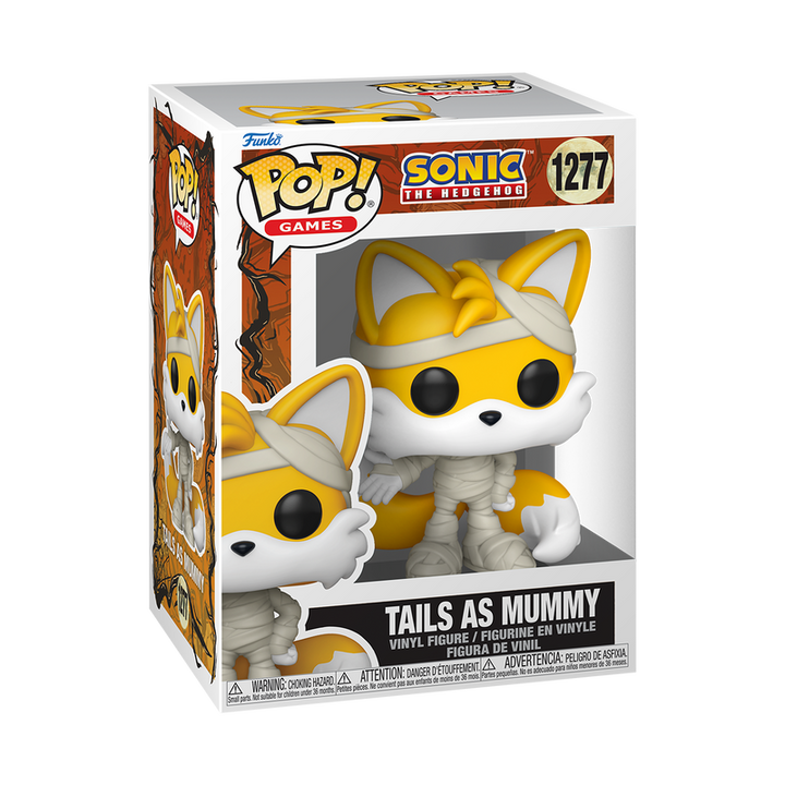 Funko Sonic the Hedgehog Tails as Mummy Pop! Vinyl Figure