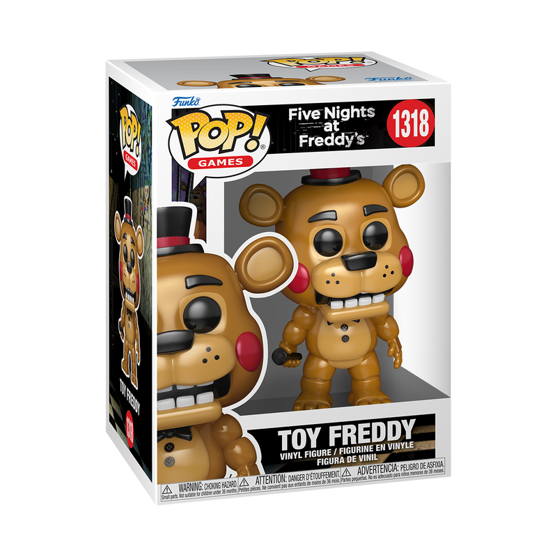 Funko Five Nights at Freddy's Toy Freddy Pop! Vinyl Figure