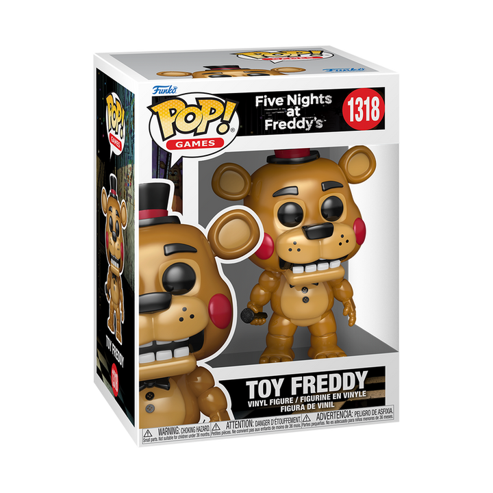 Funko Five Nights at Freddy's Toy Freddy Pop! Vinyl Figure