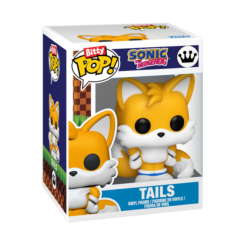 Funko Pop! vinyl figure packaging of Tails from Sonic the Hedgehog