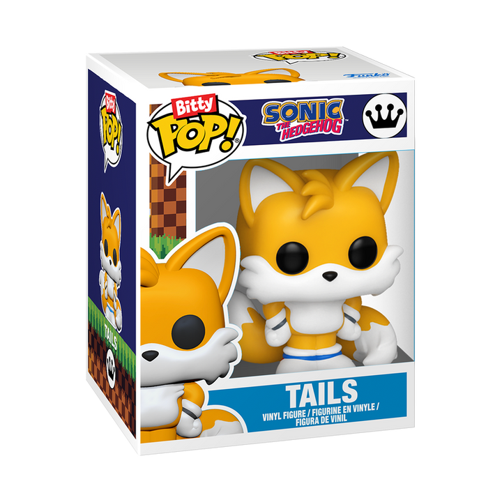 Funko Pop! vinyl figure packaging of Tails from Sonic the Hedgehog