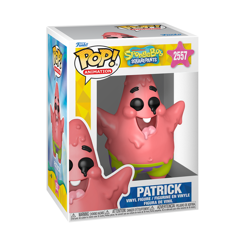 Funko Nickelodeon Spongebob SquarePants Patrick Star (Melting) Pop! Vinyl Figure