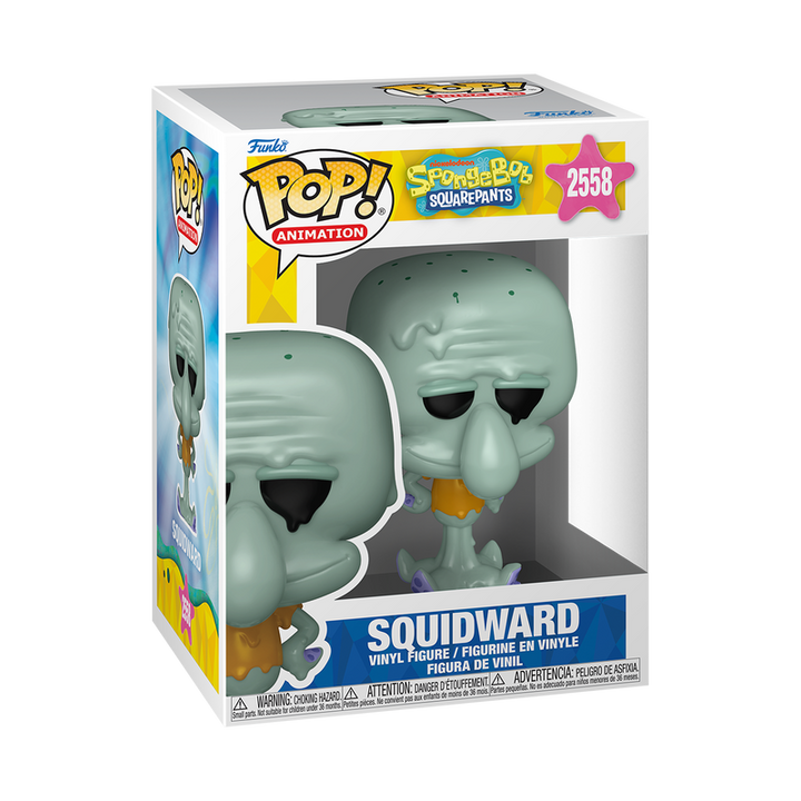 Funko Nickelodeon Spongebob SquarePants Squidward (Melting) Pop! Vinyl Figure