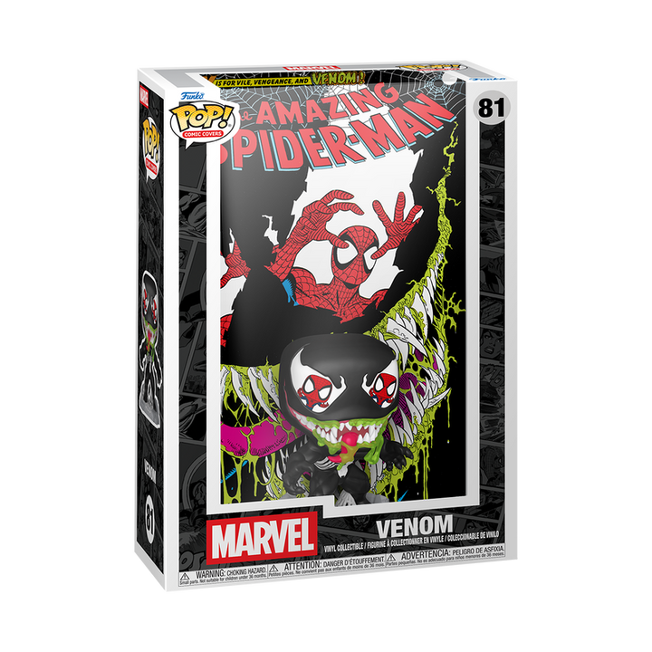 Funko Marvel Amazing Spider-Man #346 (Venom) Comic Cover Pop! Vinyl Figure