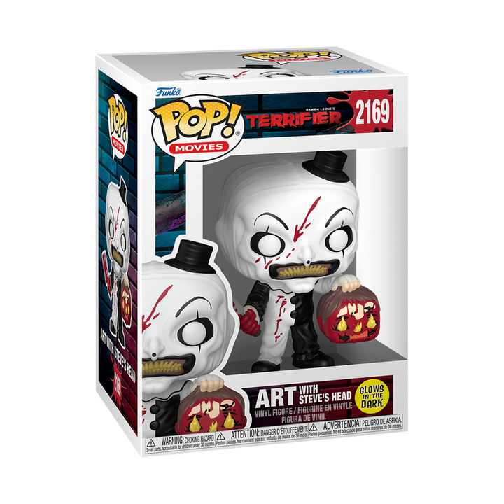 Funko Terrifier Art w/Steve's Head Glow Pop! Vinyl Figure