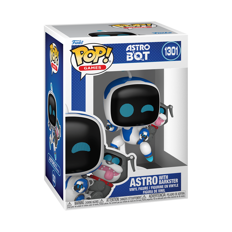 Funko Playstation Astro Bot w/Barkster Pop! Vinyl Figure