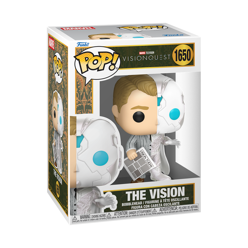 Funko Marvel Studios VisionQuest The Vision (Split) Pop! Vinyl Figure