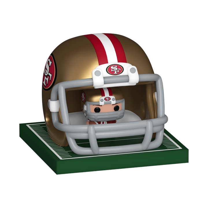 Funko NFL San Francisco 49ers Helmet & Player Bitty Pop! Vinyl Figure